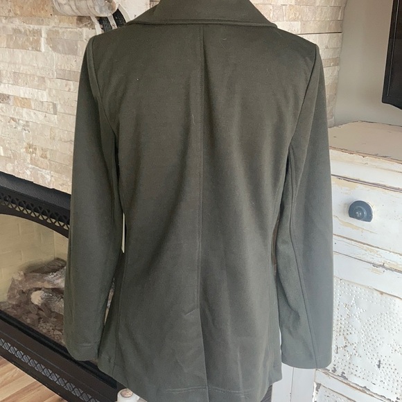 41Hawthorn Londyn Knit Double breasted jacket olive/army green - Picture 12 of 15